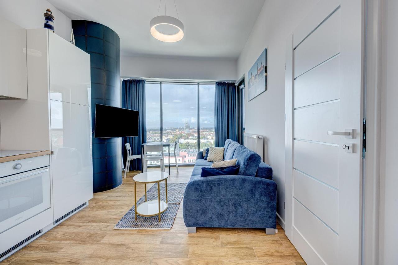 Апартаменти Aleda Tower, 14 Floor, Balkon Щецин Екстер'єр фото