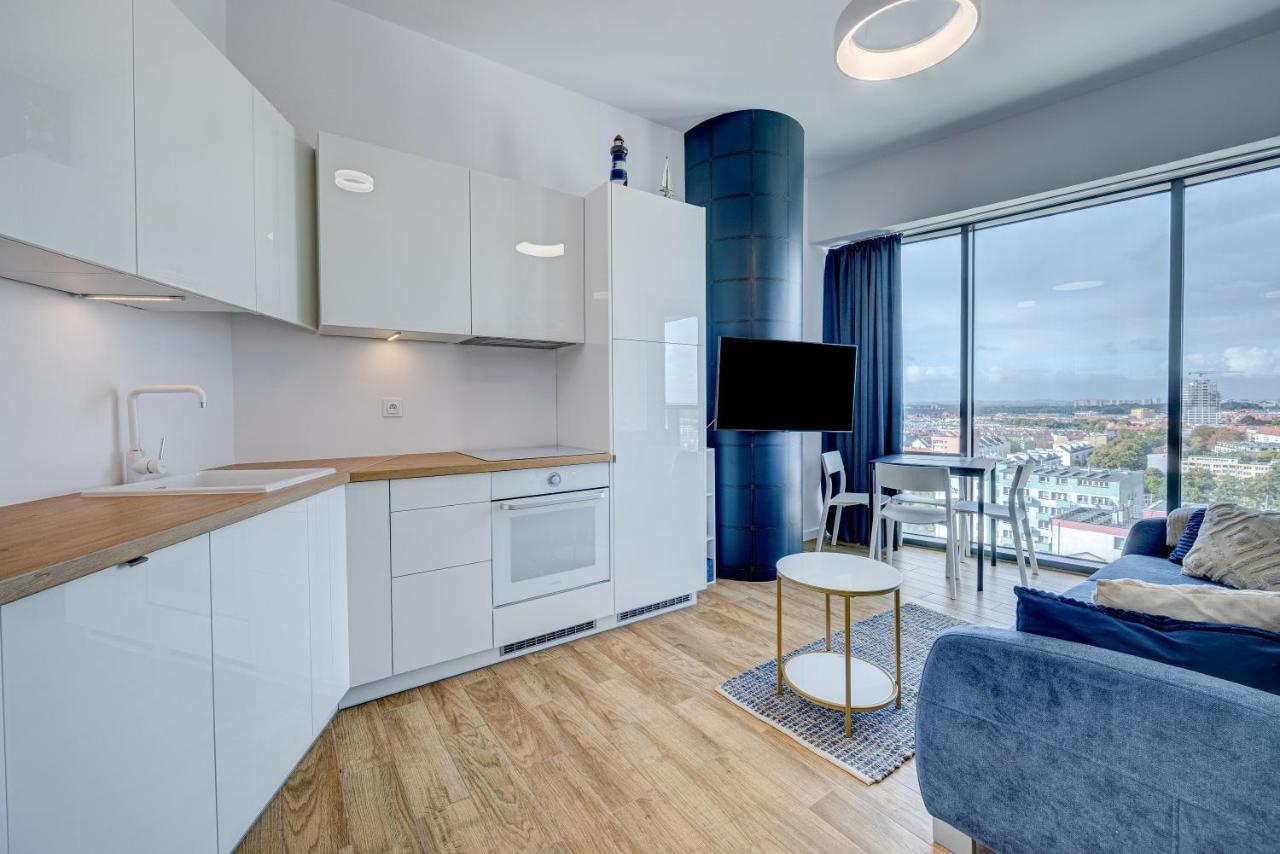 Апартаменти Aleda Tower, 14 Floor, Balkon Щецин Екстер'єр фото